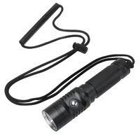 powerful led flashlight ipx8 waterproof torch light aluminum alloy flashlight with 21700 battery 1000 lumens for camping diving