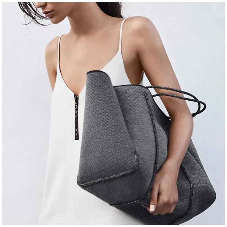 Women Bag Tote Crossbody Shoulder Big Shopping Neoprene Light Women's Handbags Bolsas Female Beach Travel package | Багаж и сумки