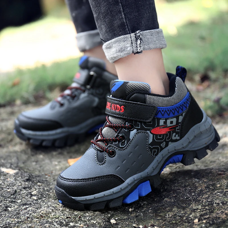 Новинка детская спортивная обувь зимние сапоги для мальчиков Нескользящие