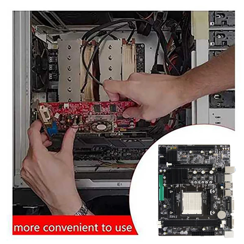 Материнская плата A78 для компьютера двухъядерный процессор AMD AM3 четыре ядра X2 ЦП