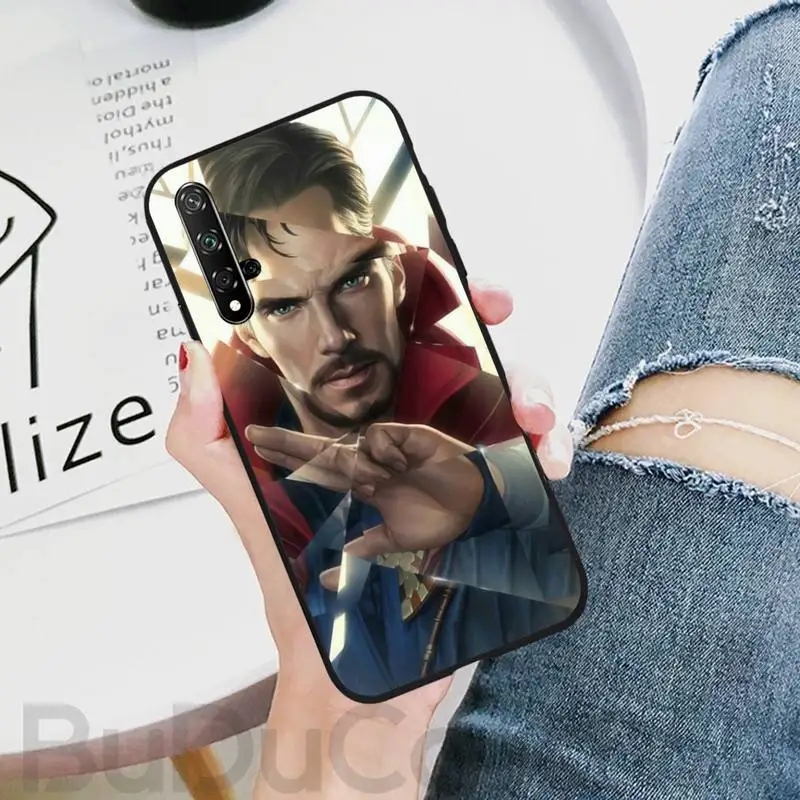 

Chenel Superhero Doctor Strange black Phone Case Hull for Huawei Honor 8X 9 10 20 Lite 7A 8A 5A 7C 10i 20i 9X play 8C