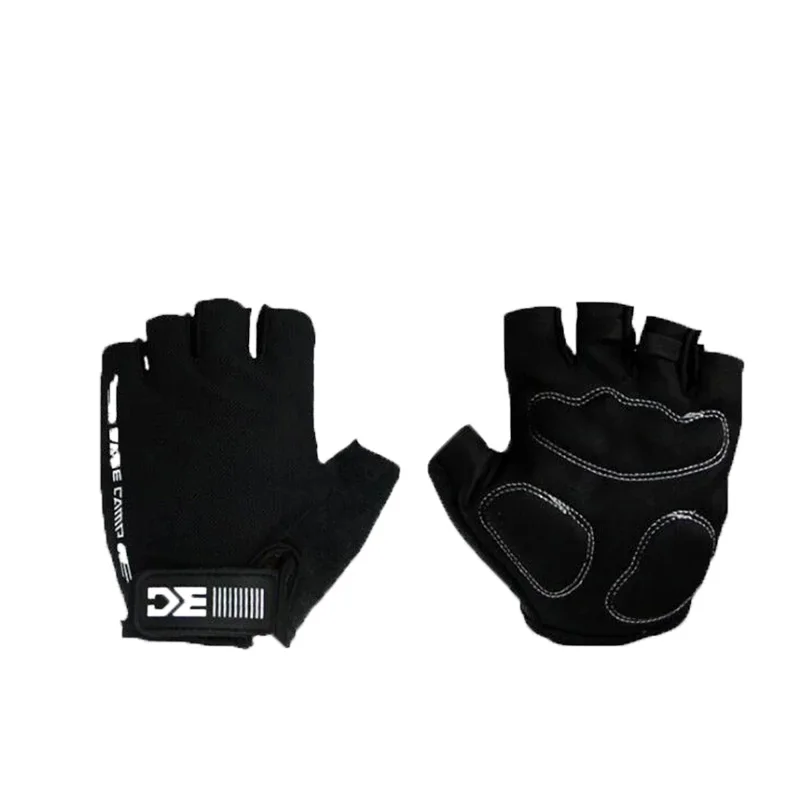 Брендовые Нескользящие дышащие велосипедные перчатки для мужчин летние