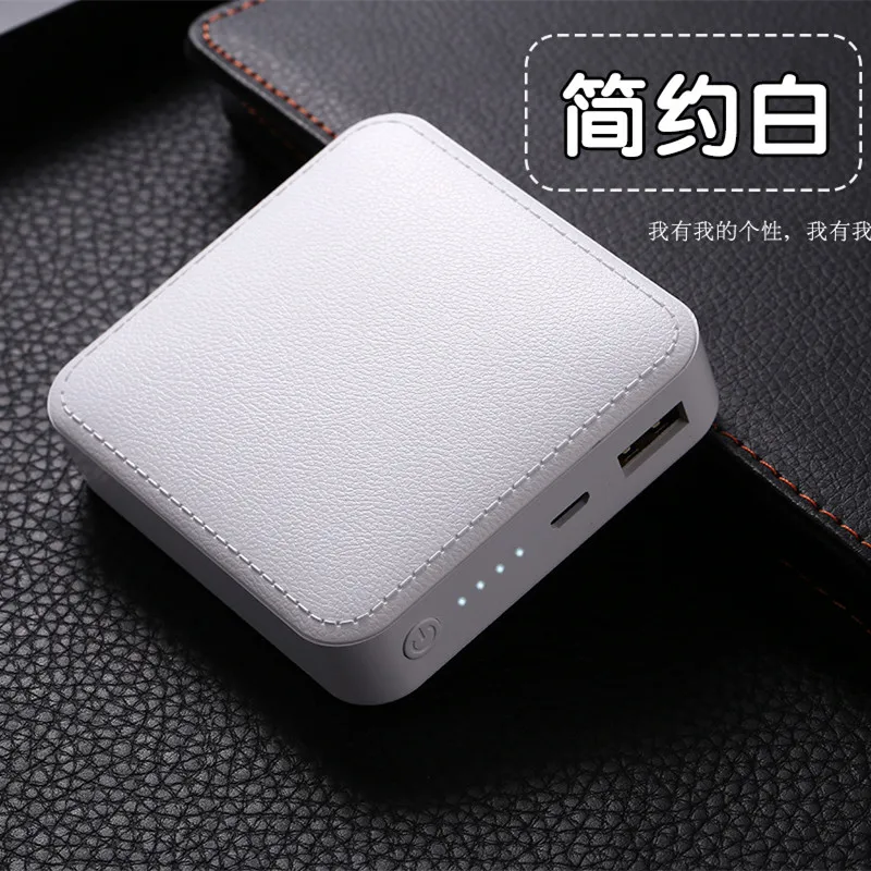 Мини Портативный внешний аккумулятор 10000 мАч двойной USB зарядное устройство для