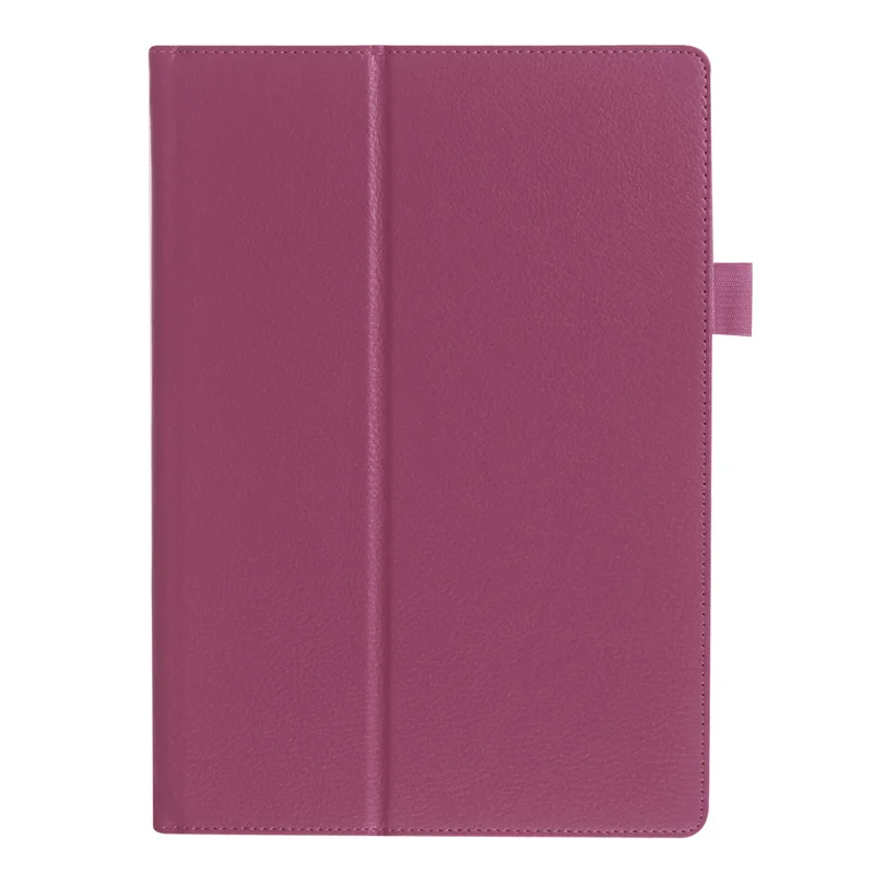 Purple Кожаный защитный чехол-книжка для lenovo Tab 2 A10-70F/L A10-30 X30F/M Tab 3X70 X70F X70M Tab 10 TB-X103F X103F - Цвет: Purple