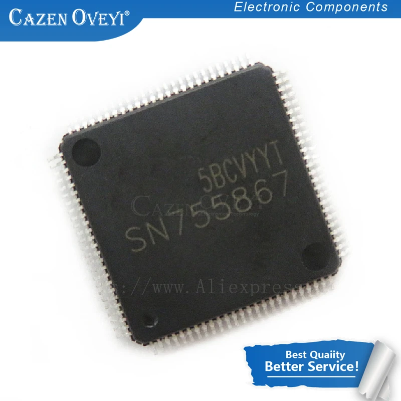 10 шт./лот SN755867 SN755867PZP QFP-100 в наличии | Электронные компоненты и принадлежности