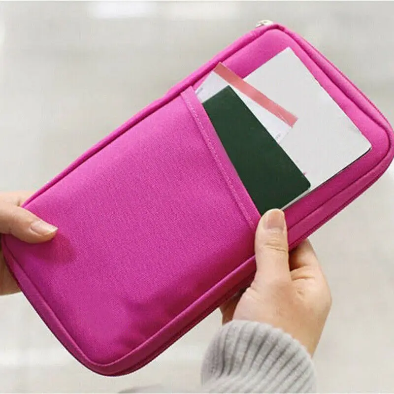Travel Storage Passport Cover Organizer Clutch Money Bag Multifunction Credit ID Card Holders Cash Wallet Business Holder | Багаж и сумки