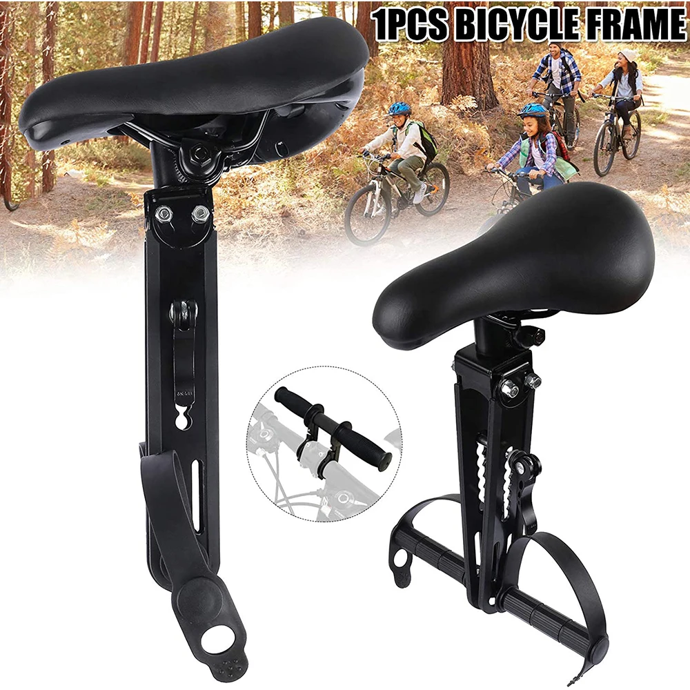 

Kids Bike Seat Mountain Bikes Front Mounted Bicycle Seats for Children 2-5 Years Child Safety Handlebar Cycling Kids Saddle Part