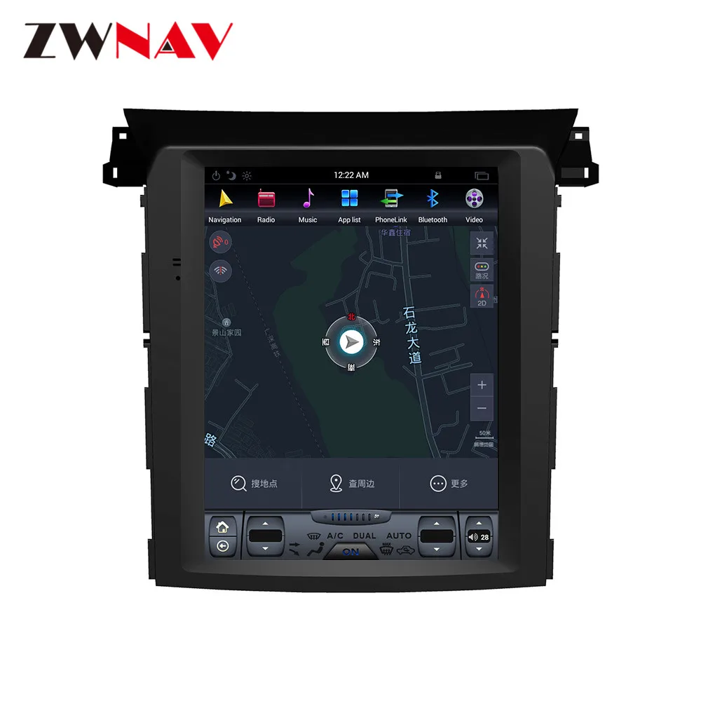 Verticl Tesla стиль Android 8,1 автомобильный dvd мультимедийный плеер для Subaru Forester XV Автомобильный gps аудио Радио стерео головное устройство