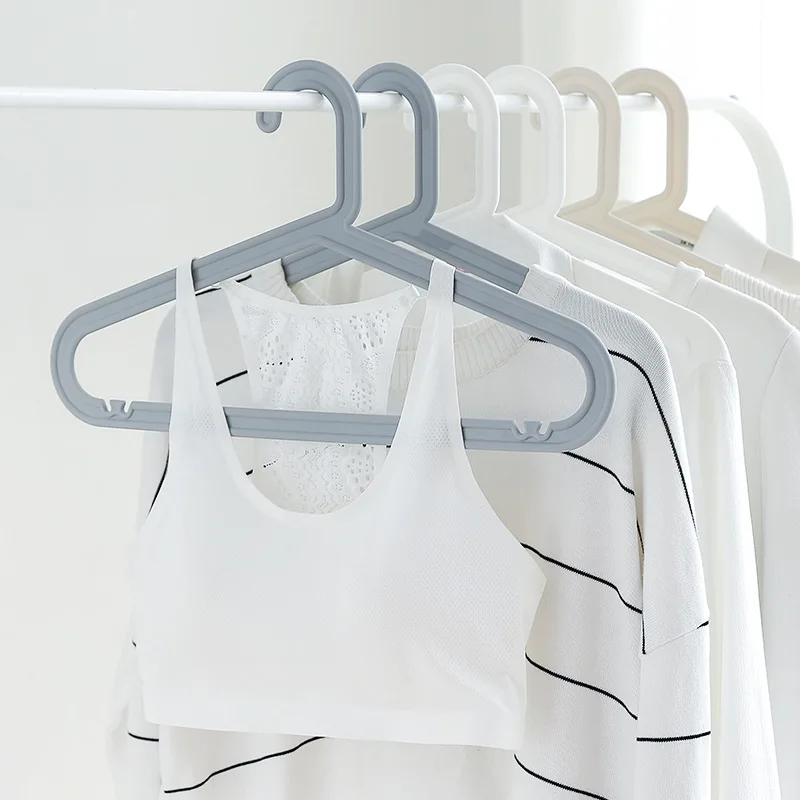 

Wet And Dry Non-Marking Hanger Wardrobe Household Portable Plastic Adult Multifunctional Non-Slip Sling Clothing Organizer