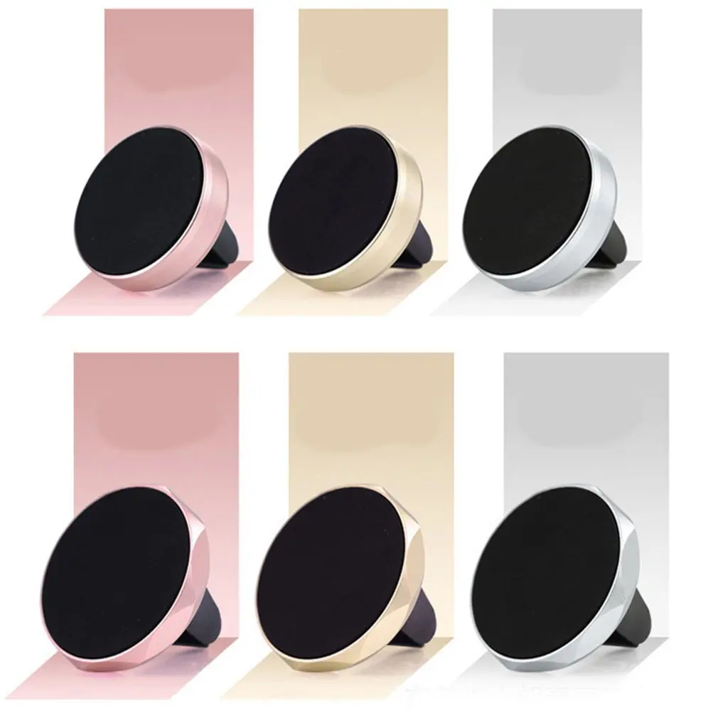

Phone Holder Magnet Telephone Stand Support Cellphone Bracket Air Outlet Car Vehicle Mobile Phone Accessories