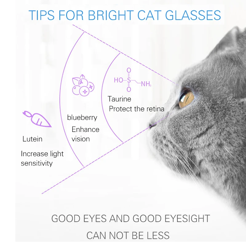 Wowo 60 капсул кошка таурин котята взрослый беременность послеродовое видение