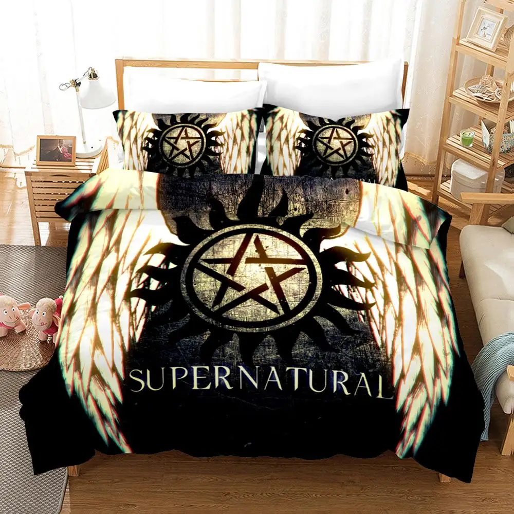 Комплект постельного белья Show Supernatural 3 шт./компл. простыня для детской комнаты