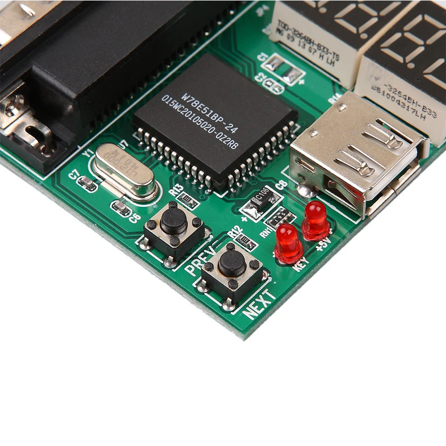 Kebidumei Горячая продажа Компьютерные аксессуары PCI PC диагностическая карта USB