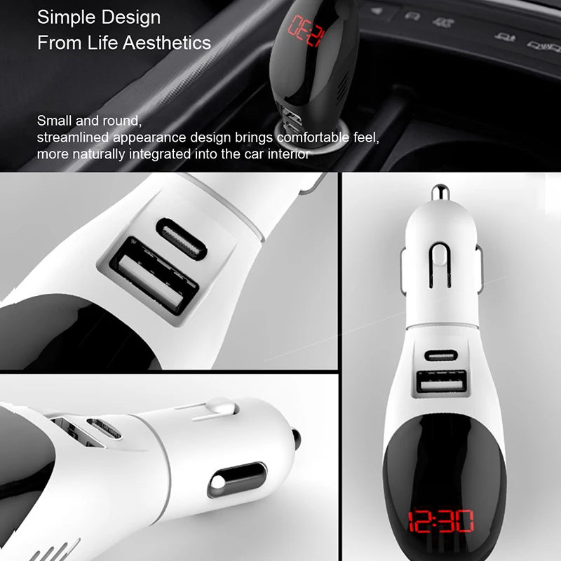 Автомобильное зарядное устройство HKHUIBANG USB быстрая зарядка QC 3 0 для телефона IPhone