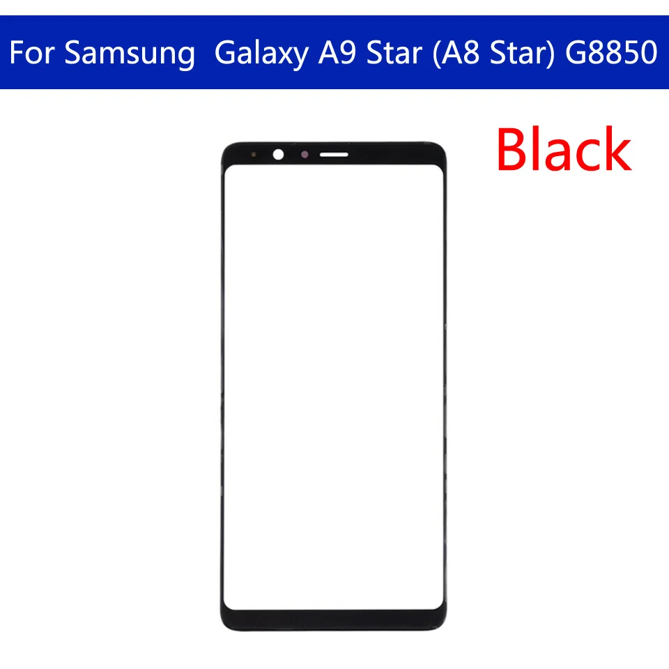 Сенсорный экран 6 3 дюйма для Samsung Galaxy A9 Star SM G8850 сменный Внешний стеклянный