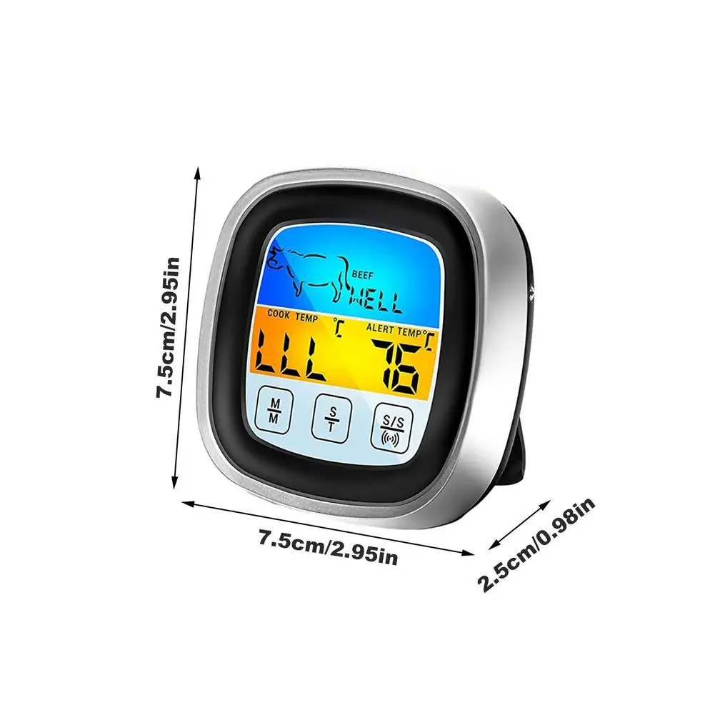 

Digital Meat Thermometer Cooking Food Kitchen BBQ Probe Water Milk Oil Liquid Oven Digital Temperaure Sensor Meter Thermocouple