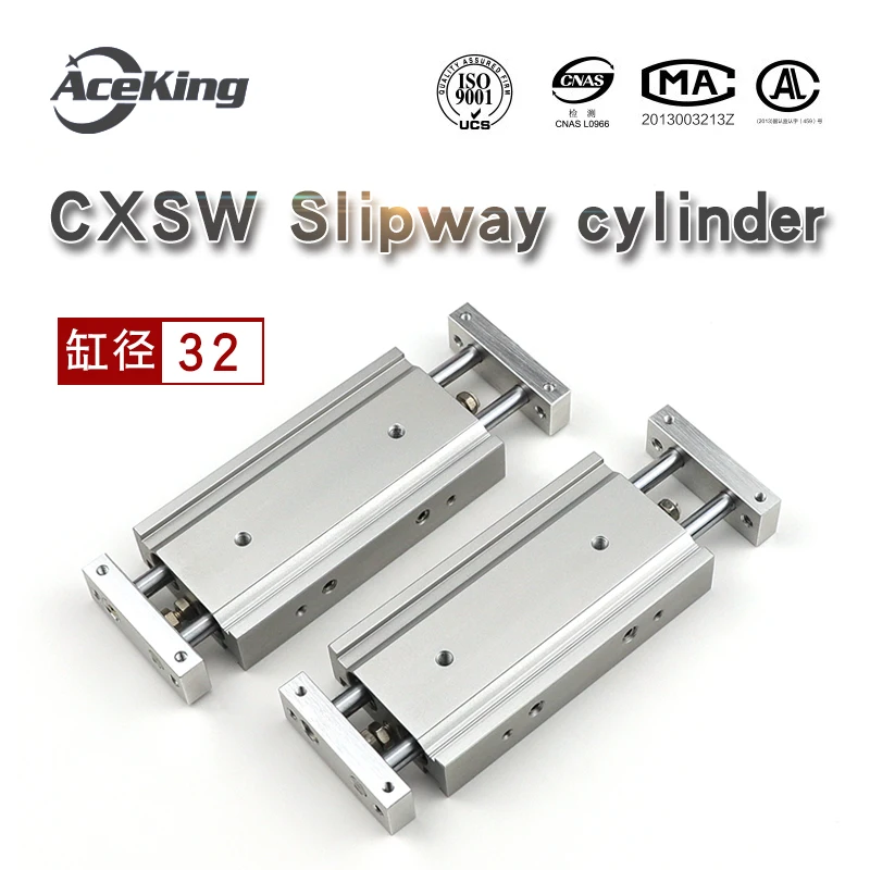 

Two-pole cylinder cxsw32-10/20/30/40/50/75/100smc type sliding table CXSWL CSMWM with two axes CXSW32-20 CXSW32-30 CXSW32-40
