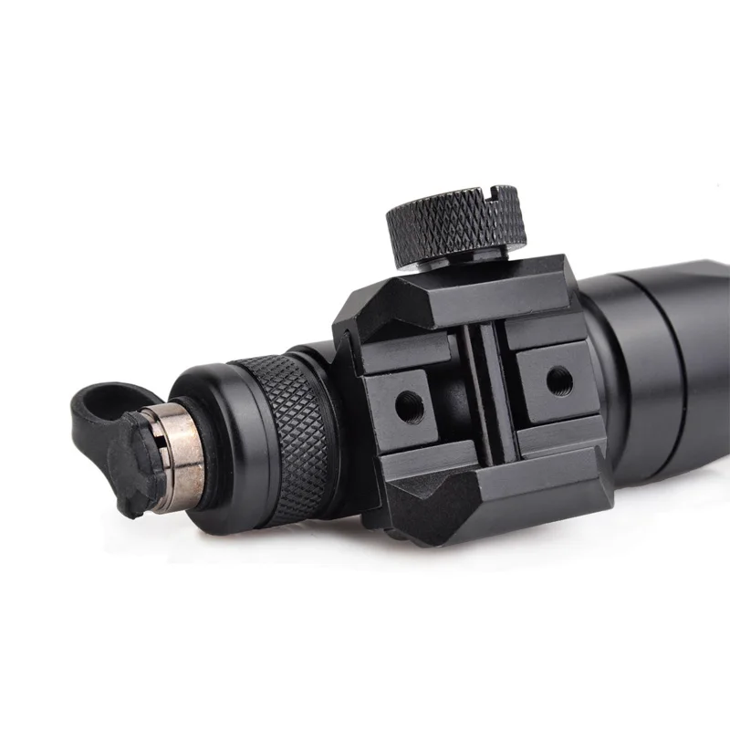 Airsoft Tactical SF M300 Mini Scout Light 250lumen flashlight with remote switch tail mount 20MM Weaver Rail | Спорт и развлечения