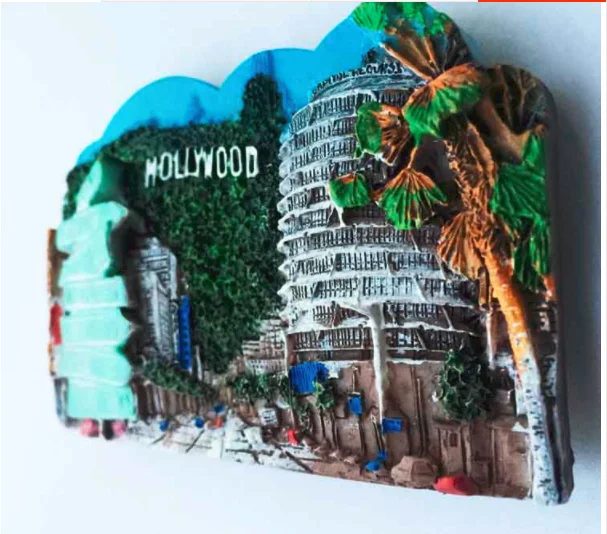 Сувениры из США в Лас-Вегасе магниты на холодильник 3D стиле Нью-Йорка сувениры