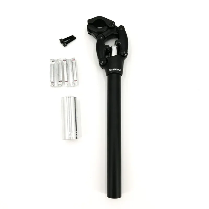 27.2-31.6mmx300mm SR SUNTOUR Подседельный штырь для велосипеда 27,2 мм 31,6 мм* 300 мм амортизирующий Подседельный штырь амортизатор Подседельный штырь аксессуары для горного велосипеда - Цвет: 27.2-31.6mmx300mm