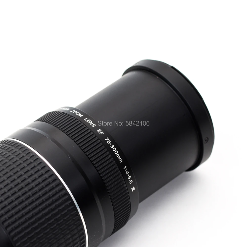 Объективы для камер Canon EF 75-300 мм F/4-5 6 III 100D 200D 750D 760D 77D 1100D 1200D 1300D 1500D 800D 9000D |
