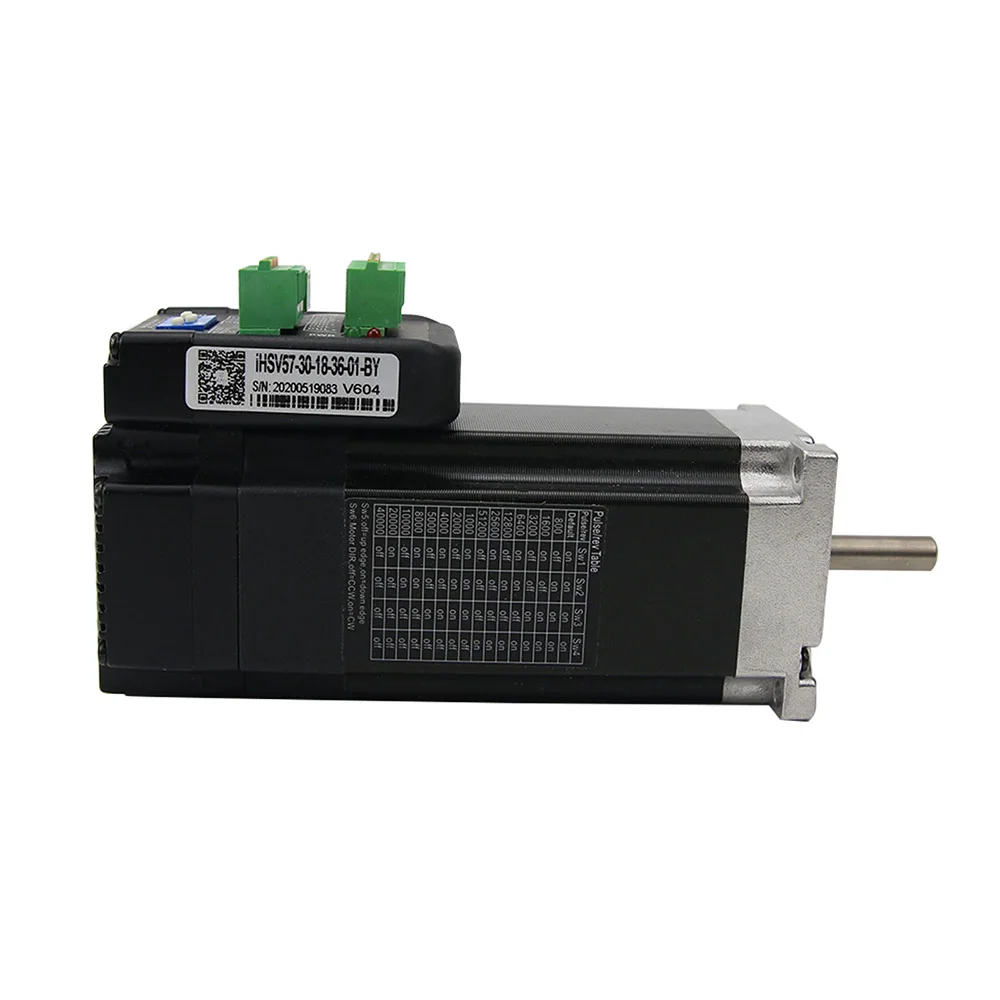 Интегрированный Серводвигатель Maxgeek 180 Вт 3000 об/мин 0 6нм 57 NEMA23 36VDC JMC iHSV57 30 18 36 01