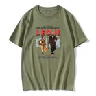 LEON The Professional винтажная Мужская футболка с 3D принтом, красивая летняя дышащая футболка, повседневный Топ, дизайнерские футболки