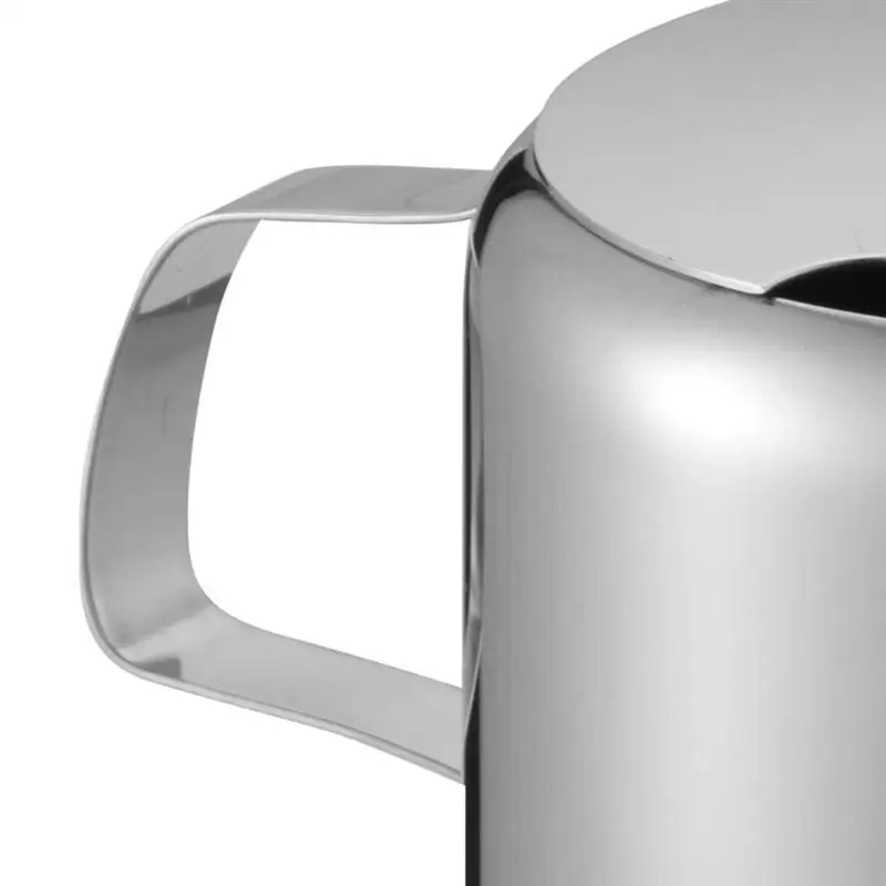 Stainless Steel Seasoning Jar With Lid Multipurpose Canister Spice Storage Pot Container For Sugar Salt |