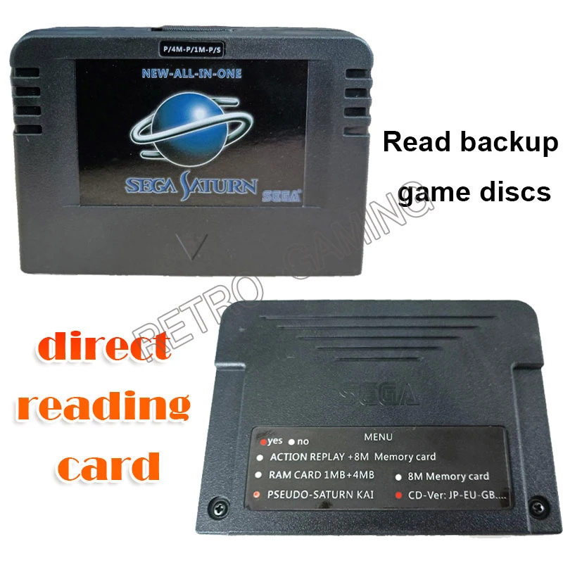 Оригинальная Новинка все в 1 SEGA SATURN Pseudo KAI Games подержанная карта с прямым