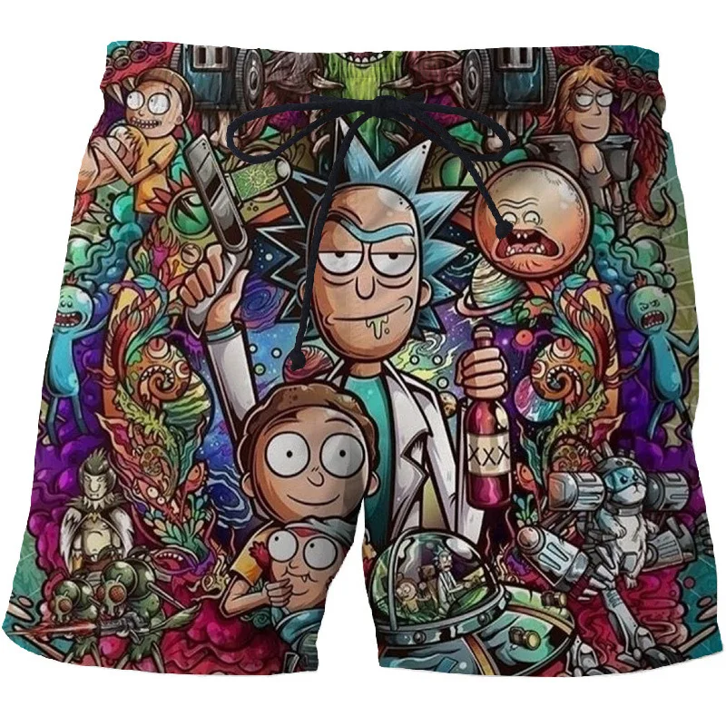 Мужские шорты Jerry and Beth 3D летние пляжные для отдыха и мужские свободные