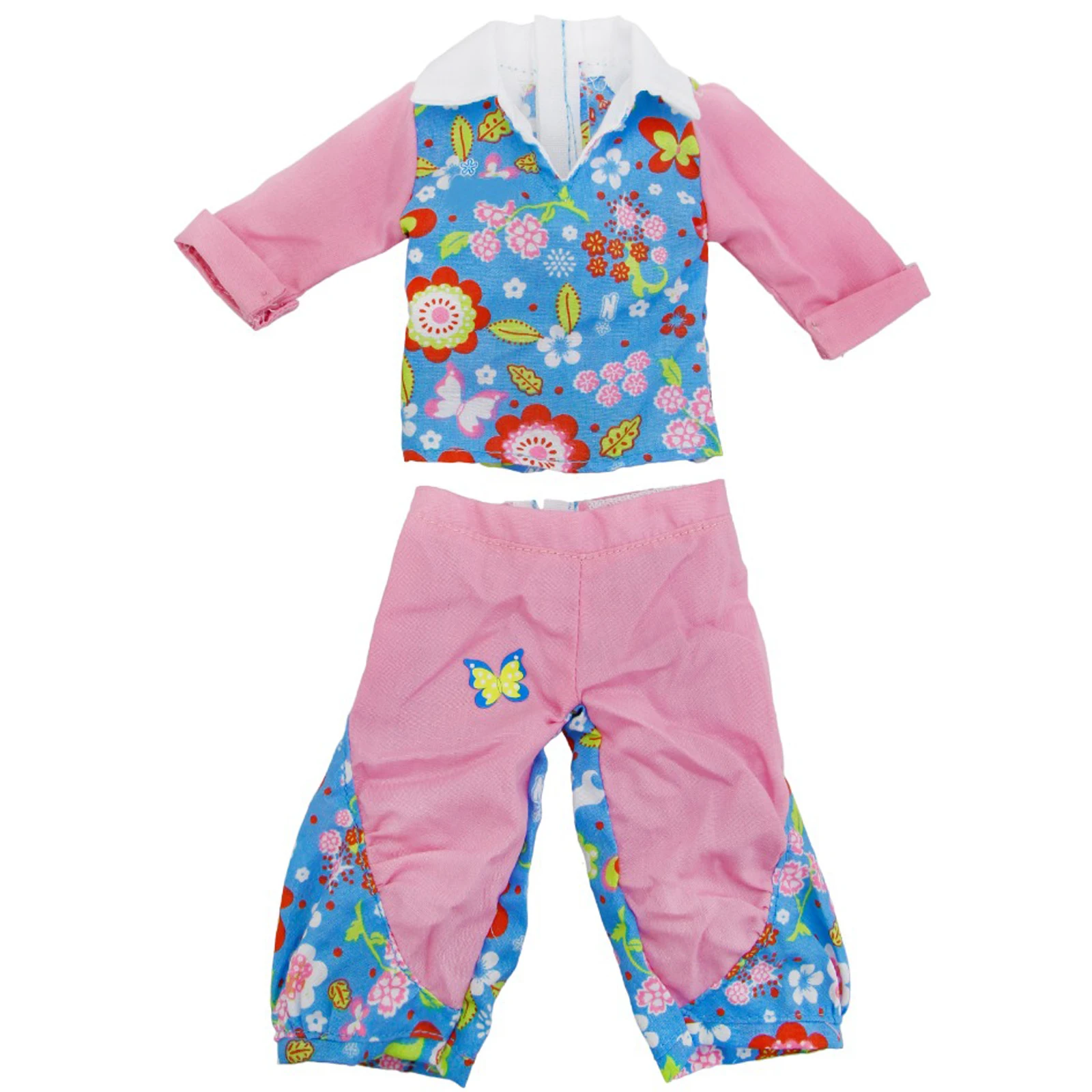 Наряд ручной работы в гавайском стиле блузка с маленьким цветочным узором топы