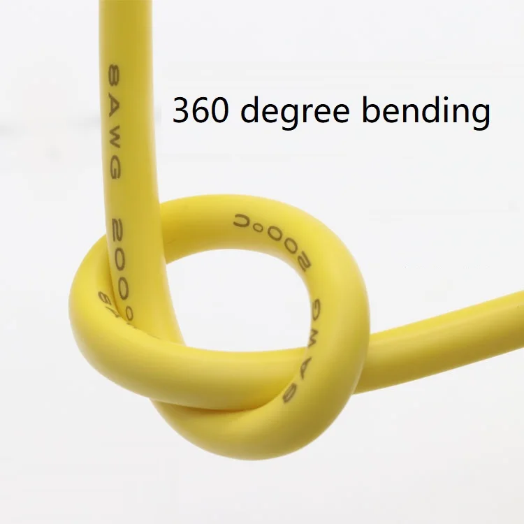 26AWG Silicone Wire 0.14mm Square Insulated Flexible Electrical Cable Heatproof Tinned Copper Silica Gel Soft DIY Cord Test Line |