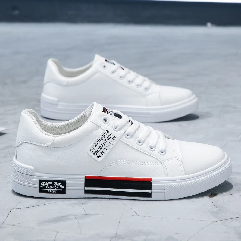 spesifikasi Sepatu Pria Kasual Asli Sneakers Kasual Hitam Untuk Pria Sneakers Kulit Populer Sepatu Jalan Pria Dapat Dipakai Ukuran 39-44