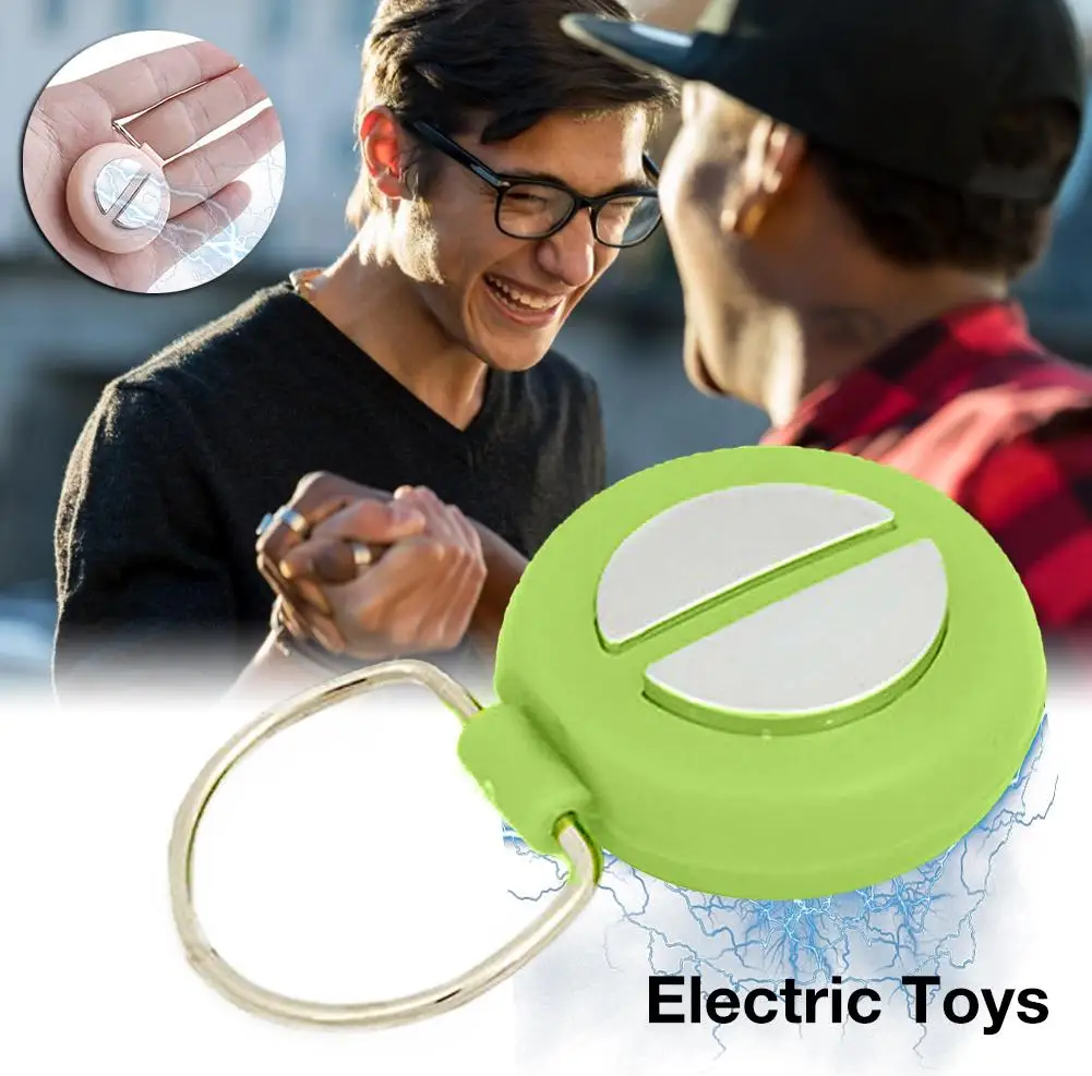 Шалость игрушка электрический шокер кляп рукопожатие трюк для офиса шуточная