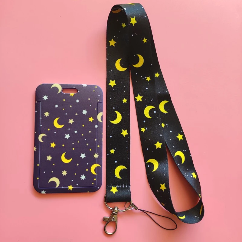 

Новинка, офисные женские идентификационные строчки, красивые ремешки для шеи, именной значок, держатель, Обложка для карт, брелок для рождественского подарка