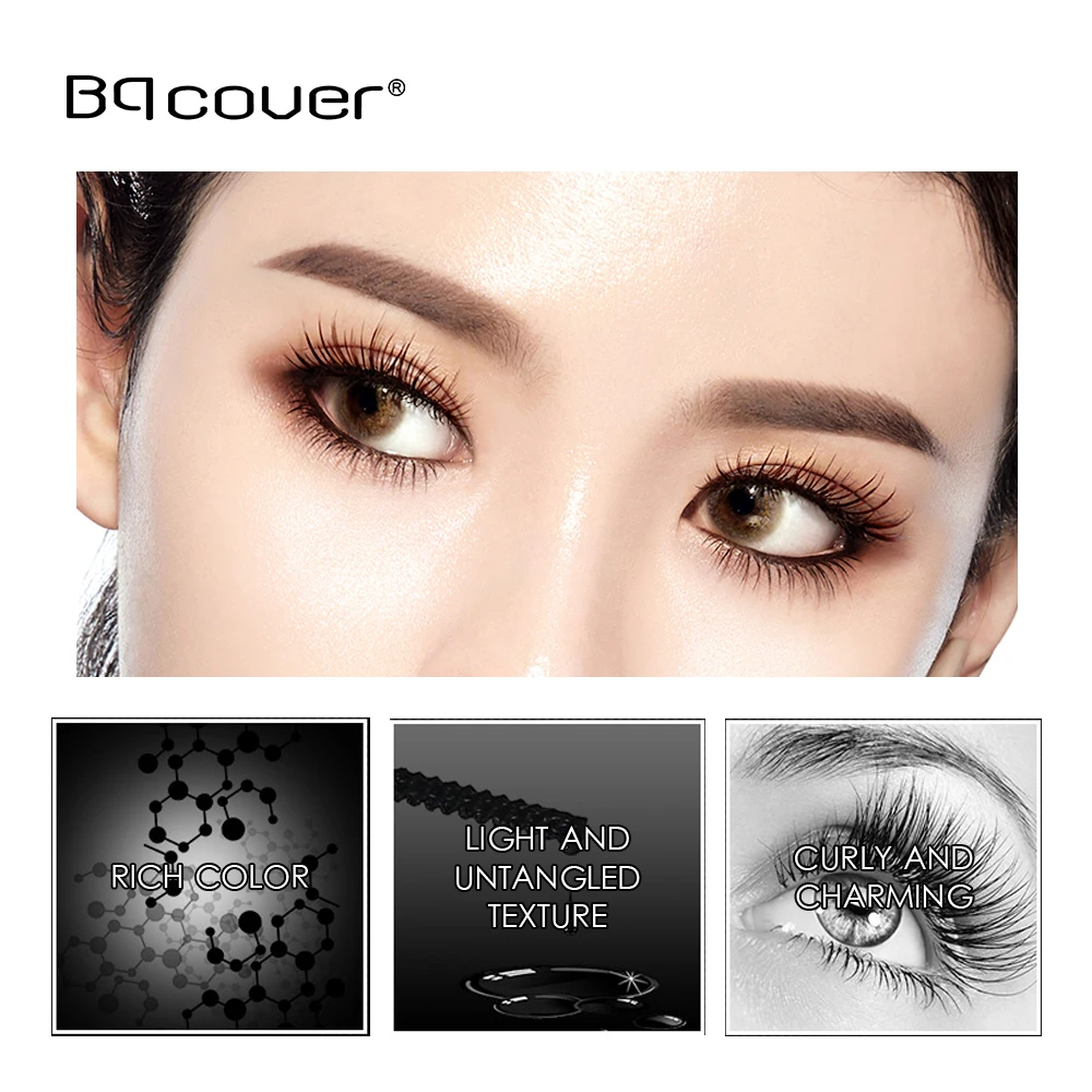 

Bqcover long lasting perfect long double-head mascara 2763