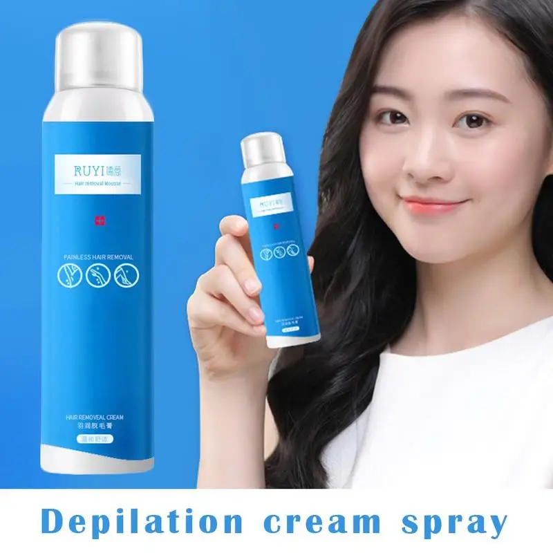 

1pc Painless Hair Removal Mousse spray Bubble Body Foam Bikini Bottle Remover Mousse Hair Spray in Legs V6D8