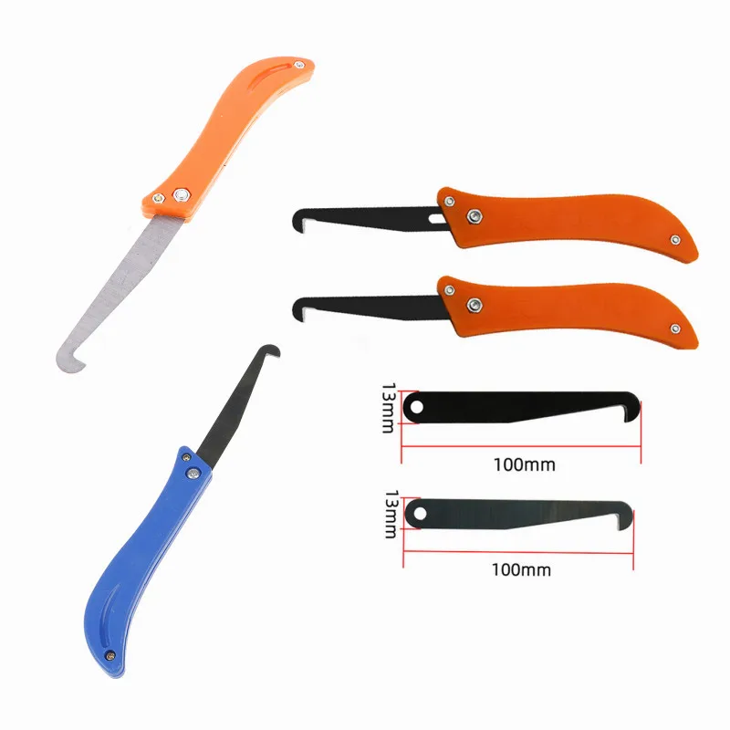 

Professional Ceramic Tile Gap Blade Hook Knife Tiles Repair Tool Old Mortar Cleaning Dust Removal Steel Construction Hand Tools