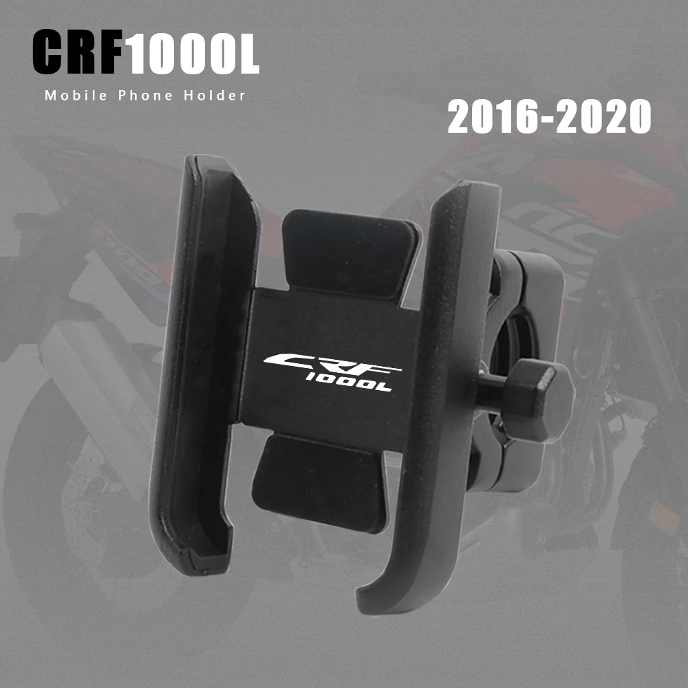 Motorcycle Mobile Phone Holder CRF 1000 L Aluminum Cellphone Stand For Honda CRF1000L Africa Twin Adventure Sports DCT 2016-2020