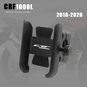 motorcycle mobile phone holder crf 1000 l aluminum cellphone stand for honda crf1000l africa twin adventure sports dct 2016 2020 free global shipping