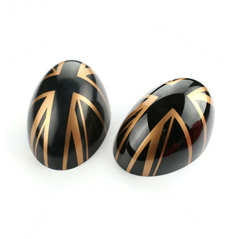 

For MINI Cooper R55-R57 Mirror Covers Decoration Trim 1 Pair Replacement Durable Parts