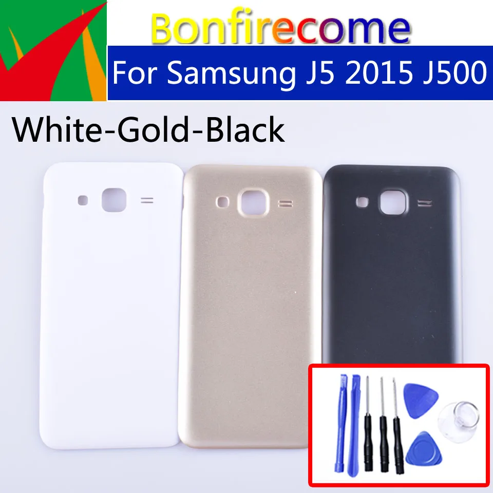 

J5 для Samsung Galaxy J5 2015 J500 J500H J500FN J500F J500M SM-J500F Корпус чехол-накладка для батарейного отсека чехол задняя дверь шасси