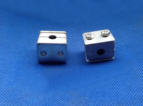 Фонарь с светильник ней пластиной легкий 6-42 мм зажим из алюминиевого сплава для