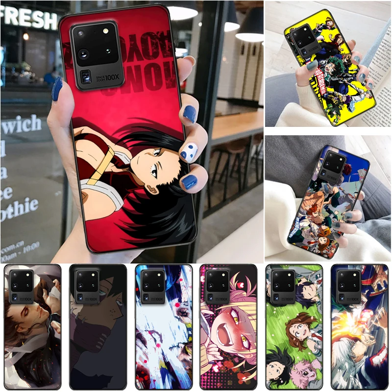 

My Hero Academia Tomura Boku Bakugou Katsuki Todoroki Shouto Dabi Shigaraki Phone Case For Samsung Galaxy S20 Ultra FE Cases