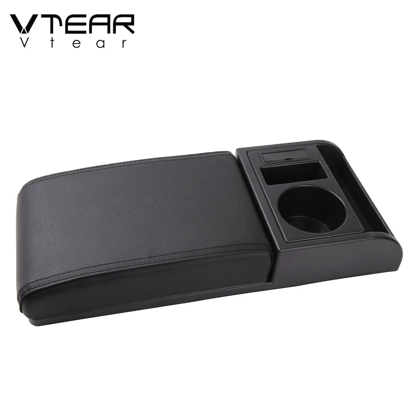 

Vtear Universal Car Armrest ABS Central control Adjustable storage box Interior Car-Styling Decoration Accessories Parts 2021