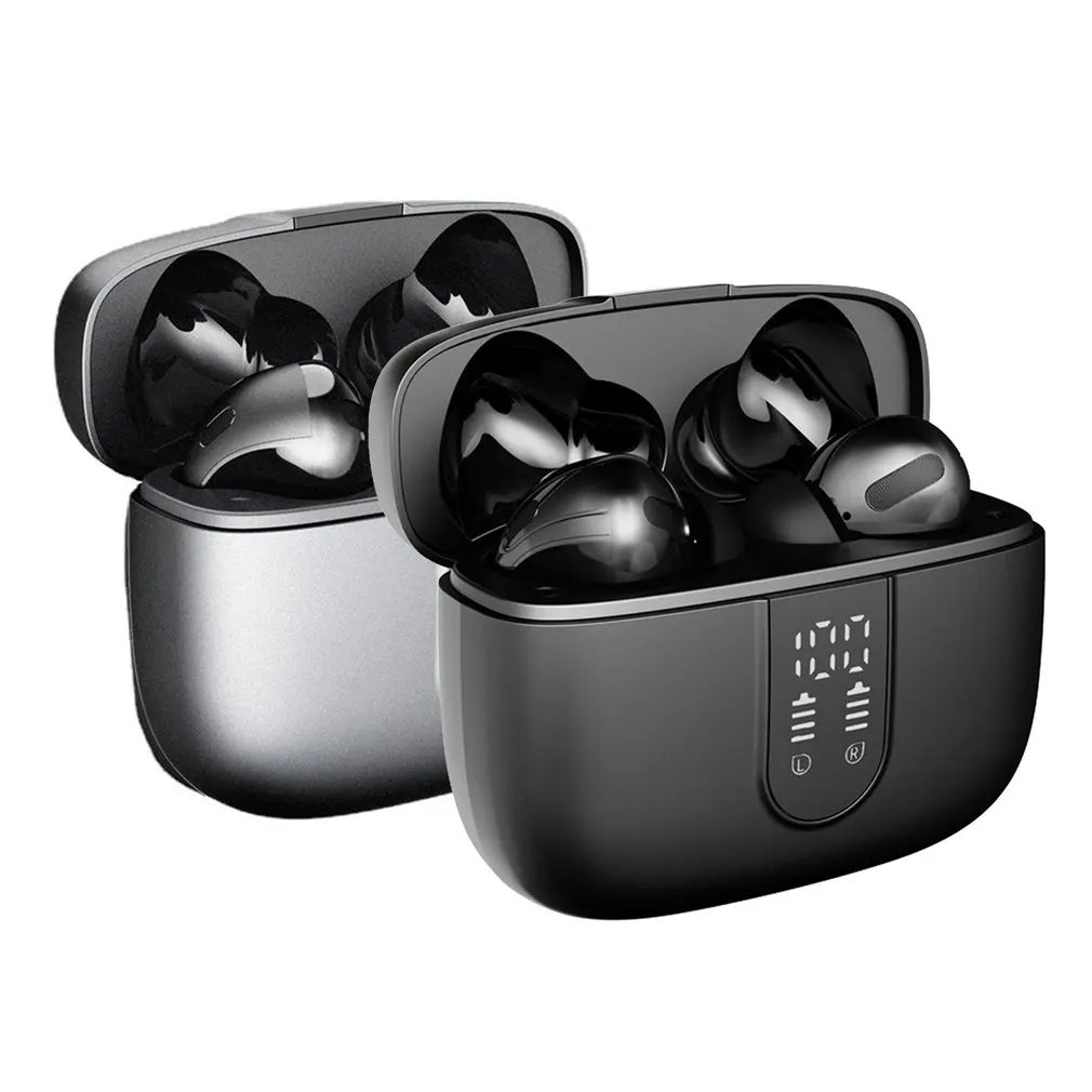 

TWS Bluetooth-совместимые наушники 5,0 с шумоподавляющим микрофоном, Внутриканальные наушники-вкладыши для iPhone, Android, Samsung