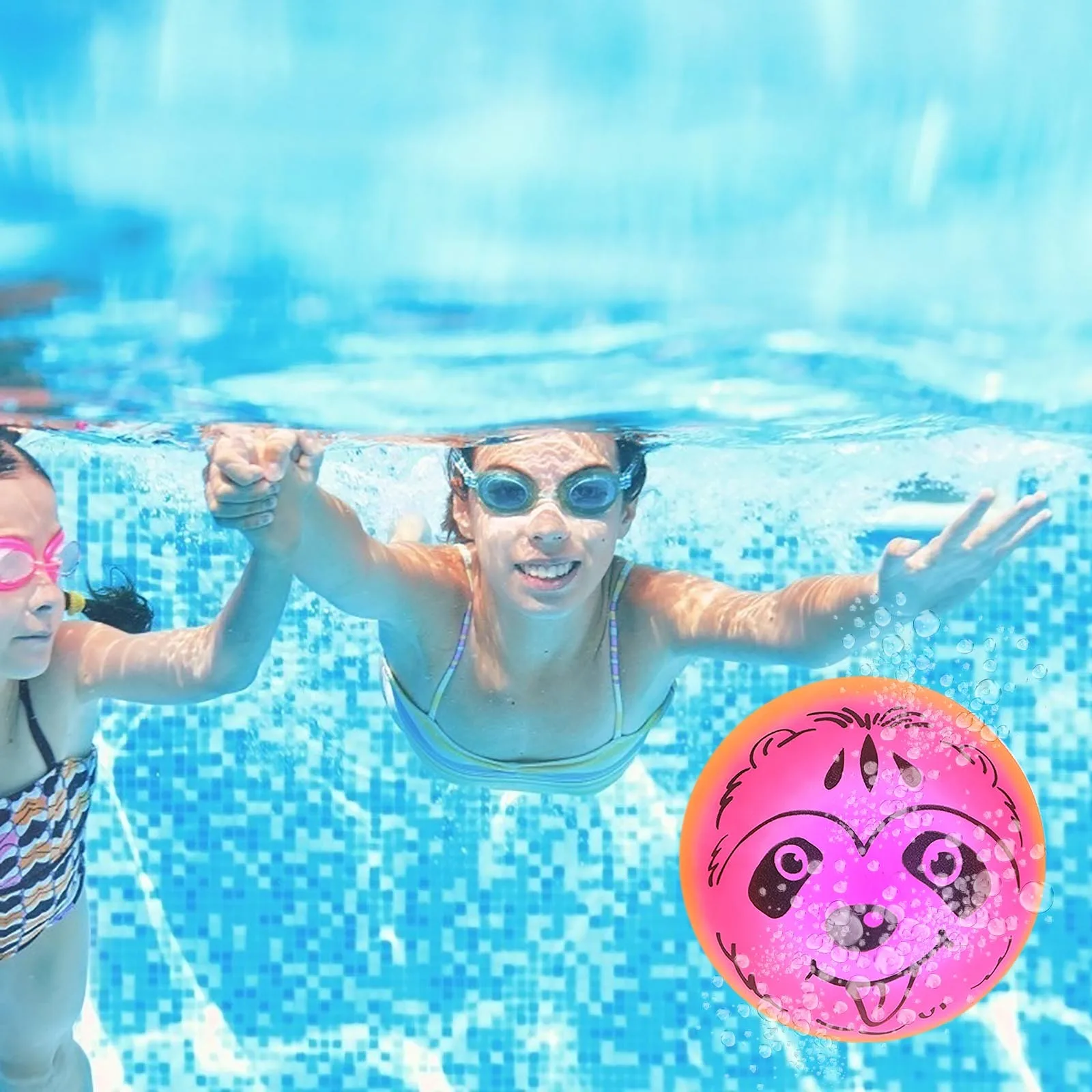 

Toy Underwater Bouncing Ball Water Game Tool Summer Swimming Pool Party Child Adult Water Sports Skips Ball Water Pool Game