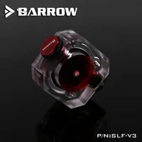 barrow slf v3 water cooling system electronic data type flow sensor display capable of reading on the motherboard to read data