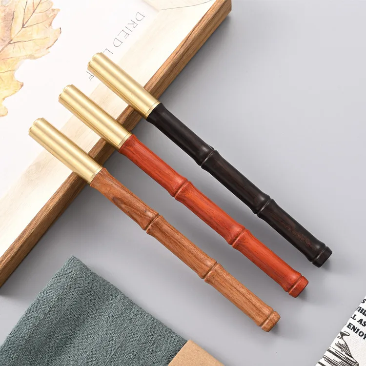 

10 шт./партия, ручка из бамбука и красного дерева