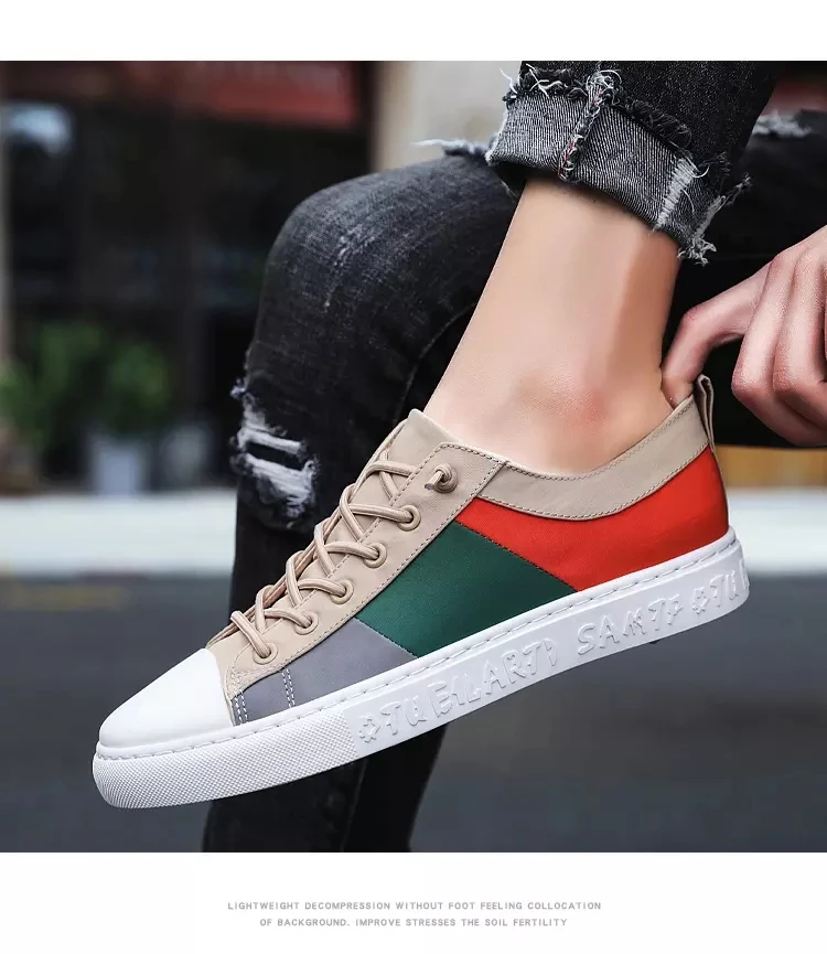 

Summer Korean men canvas shoes 2020 new breathable sport shoes wild casual shoes male students running shoes men sneakers